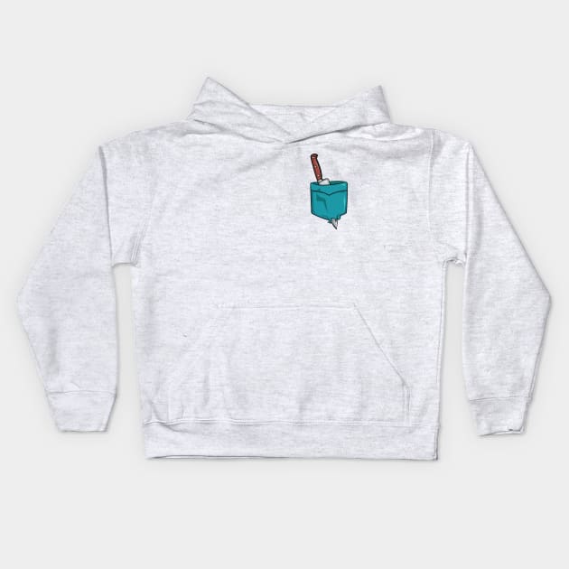 Pocket knife Kids Hoodie by Pocket Puss